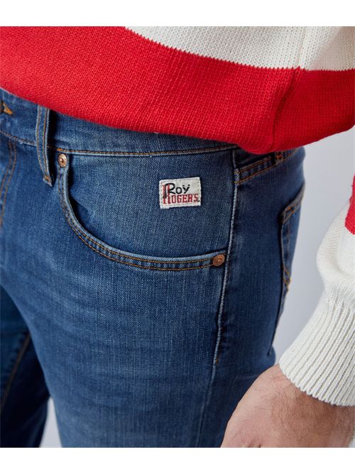 Jeans in denim con lavaggio medio ROY ROGERS | P26RRU075D0210028/C0999